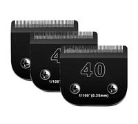 Lama di ricambio per toelettatura canina, compatibile con tosaerba Andis, Oster A5 e Wahl KM-10 Series (40)