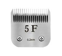 Lama di ricambio per tosatrice per cani in acciaio inossidabile, 6,3 mm Size-5F per tosatrici Wahl KM2, KM5, KM10, A5