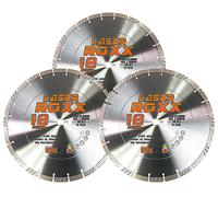 Lama Diamantata 350 x 30 Laser Roxx 3 Pezzo Universale Cemento Disco Diamantato