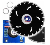 Lama Diamantata 350mm Cemento Pavimentazione Asfalto Segmentato 25,4mm Lama