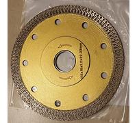 Lama diamantata for smerigliatrice angolare - Utensile da taglio 105/115/125 mm for granito, marmo, cemento e vetro(Yellow,125mm)