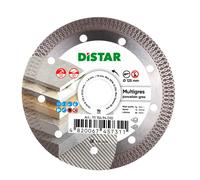 Distar 1A1R - Disco da taglio diamantato, 125 x 1,4 x 10 x 22,23 mm, per piastrelle in ceramica, ceramica smaltata, gres, marmo, ceramica dura, granito industriale di classe 10 mm