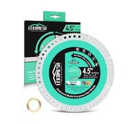 Lama diamantata multiuso diamantata da 11,4 cm per smerigliatrice, lama per sega per piastrelle ad alta durata, lama per smerigliatrice per metallo, marmo, piastrelle di ceramica, legno PVC, asciutto