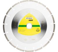 Lama diamantata segmentata KLINGSPOR 350 mm x 2,8 mm x 25,4 mm DT300U universale