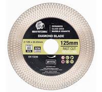 Lama diamantata Taglio rapido 125x1,9x10/20x22,23 mm
