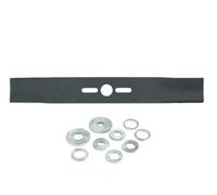 Lama dritta universale T2 con rondelle (40 cm) per tosaerba