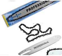 Lama e Barra Per Motosega 45 Cm Catena Ricambio Per Moto Sega Lavoro Fai Da Te