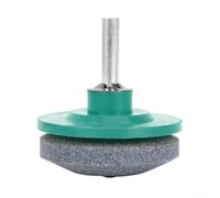 Lama Ener per tosaerba compatibile con trapano elettrico, per attrezzi da giardino, realizzata in acciaio e carburo di silicio per fornire bordi bilanciati del tosaerba (verde)