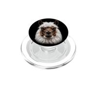 Lama Face Farm Wildlife Nature Llama PopSockets PopGrip per MagSafe
