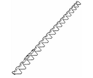 Lama Falciatrice Ama 1,1 m 15 Sezioni Rigate per BCS 622