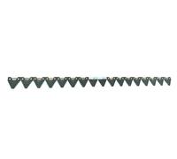 Ama Lama 17 Sezioni 3" Rigate per Falciatrice - Lunghezza 1,27 m, Adattabile Modelli BCS Centrale 600-700