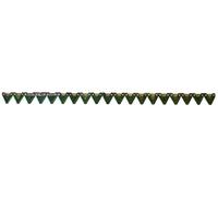 LAMA RICAMBIO RIGATA 19 DENTI SEZIONI MOTOFALCIATRICE BCS 590206888 (20129)
