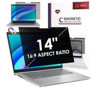 LAMA Filtro magnetico per la privacy per laptop da 14 pollici, protezione per la privacy, filtro rimovibile per la privacy, filtro per la privacy, filtro per lo schermo del laptop, anti-luce blu e