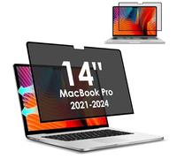 LAMA Filtro Privacy per MacBook Pro 14,2 Pollici M4, M3, M2, M1 (2021 - 2024) Pellicola Privacy Autoadesiva Rimovibile Pellicola Protettiva Schermo Protezione Dati, Anti Luce Blu e Antiriflesso