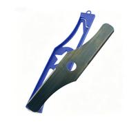Lama for Decespugliatore Seghettata 2T SK5 Da 13 Pollici A Forma Di S | Lama di ricambio affilata e seghettata for la pulizia delle spazzole da giardino e i lavori di rifinitura del prato(13inch)