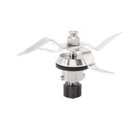 Lama for frullatore, compatibile con Monsieur Cuisine Connect, 2.0 5 denti 4 ingranaggi a foglia 7 MCC 2.0 5T / 1.0 Lama for frullatore 12 denti(For MCC 2.0 5T)