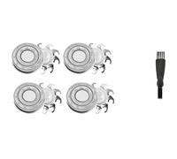 Lama For Rasoio, Compatibile Con SkullShaver, Compatibile Con Pitbull, Spazzola Gold PRO, Compatibile Con Pitbull, Lama For Rasoio(4 PCS S)