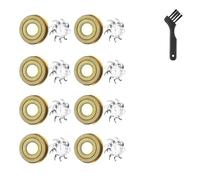 Lama For Rasoio, Compatibile Con SkullShaver, Compatibile Con Pitbull, Spazzola Gold PRO, Compatibile Con Pitbull, Lama For Rasoio(8 PCS G)