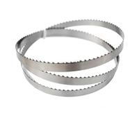 Lama for sega a nastro - 1400 mm, TPI 6/10/14, lama in metallo argentato for lavorazione del legno e industria del mobile, 1 pz.(10T*9.5mm)