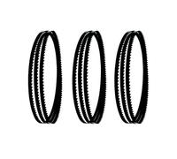 Lama for sega a nastro in carbonio da 3 pezzi 2240x10x0,35 mm 3/4/6/10/14 TPI for METABO BAS317 for utensili for la lavorazione del legno Charnwood(10 TPI)