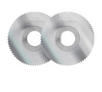Lama for sega circolare in acciaio HSS da 75/80/100 mm for taglio e scanalatura, disco da taglio circolare for macchina da taglio, utensile da taglio for metallo e acciaio(75mmx0.6x22x72T)