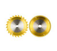 Lama for sega da legno TCT da 115-165 mm placcata in titanio, dente in acciaio al tungsteno circolare, da tavolo, da taglio, portatile(115 * 1.8 * 22.2 * 40T)