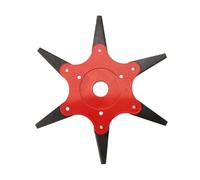 Lama for tosaerba a 6 denti Accessori for taglierina for tosaerba Weeder Testa in carburo Testa affilata for uso della macchina for erbacce