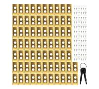 Lama for Tosaerba, Compatibile Con Lame Di Ricambio Serie Mammotion, Luba E Yuka-72 Pezzi Rasaerba Robotizzato Con Accessori for Cacciavite(Gold)
