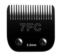 Lama For Tosatrice For Cani E Gatti Nera Staccabile, Compatibile Con Andis, Compatibile Con Oster, A5, Compatibile Con Wahl, Tosatrici For Animali Serie KM10(7FC(3.2mm))