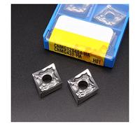 Lama girevole indicizzabile in metallo 10 pezzi CNMG120404 HA H01 inserti for tornitura in alluminio lama in metallo duro tornio CNC fresa alluminio rame utensile