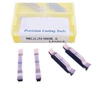 Lama girevole indicizzabile in metallo 10 PZ MGGN300-L MGGN300-R MGMN200-JM Utensile for tornitura esterna in lega dura Lama scanalata for tornitura(MGGN300-R)