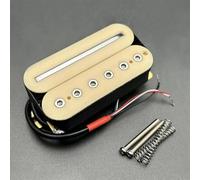 Lama Humbucker Per Chitarra Elettrica E Vite Esagonale Per Regolazione Pickup Per Chitarra A Doppia Bobina Con Cavo A 4 Conduttori/sdoppiamento Bobina(Neck D)