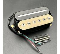 Lama Humbucker Per Chitarra Elettrica E Vite Esagonale Per Regolazione Pickup Per Chitarra A Doppia Bobina Con Cavo A 4 Conduttori/sdoppiamento Bobina(Bridge B)