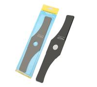 Lama in acciaio bianco for tosaerba con denti, utensili elettrici, lama dritta a forma di diamante, lama curva seghettata for decespugliatore(4)