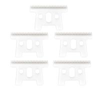 Lama In Ceramica Di Ricambio, Compatibile Con Andis, D7 D8, Compatibile Con I Trimmer Slimline, Pro Li, 32655, 32400 A Bassa Temperatura(Set of 5)
