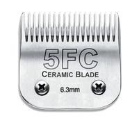 Lama In Ceramica Pro Staccabile For Cani Da Compagnia, Compatibile Con Andis, AG, AGC, AGP, AGRC, Compatibile Con Oster, A5, Compatibile Con Wahl, KM10, 5, 2 Clipper Serie(5fc 1pcs)