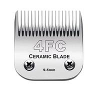 Lama In Ceramica Rimovibile HT Da 5/8", Compatibile Con Andis, AG, AGC, AGP, AGRC, Compatibile Con Wahl, Tagliacapelli Serie KM, Dimensioni: 3/4" 16 Mm, Vestibilità Precisa(4FC)