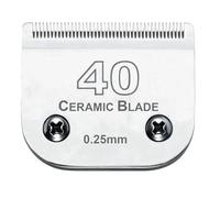 Lama In Ceramica Rimovibile HT Da 5/8", Compatibile Con Andis, AG, AGC, AGP, AGRC, Compatibile Con Wahl, Tagliacapelli Serie KM, Dimensioni: 3/4" 16 Mm, Vestibilità Precisa(40-)