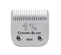 Lama In Ceramica Staccabile for Cani E Gatti, Compatibile Con Andis, Compatibile Con Oster, A5 E 76, Tosatrici for Animali Serie KM 10(1 1-2)