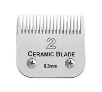 Lama In Ceramica Staccabile for Cani E Gatti, Compatibile Con Andis, Compatibile Con Oster, A5 E 76, Tosatrici for Animali Serie KM 10(2)