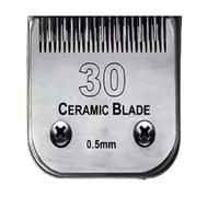 Lama In Ceramica Staccabile For Tagliacapelli For Cani A5 A6, Compatibile Con Andis, Compatibile Con Oster, Compatibile Con Wahl(Size 30(0.5mm))