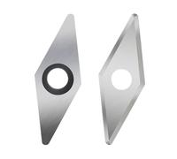 Lama in metallo duro scartata for lavorazione del legno, quadrata, rotonda, diamante, utensile for tornitura for lavorazione del legno, grana, acciaio al tungsteno(A 10.5 * 10.5 * 2.2)