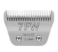 Lama larga per la maggior parte, compatibile con Andis, compatibile con Oster, Golden Turbo A5 A6, compatibile con Wahl, tosatrici KM per la cura di cani, pecore, cavalli e maiali(7FW 1pcs)