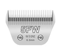 Lama larga per la maggior parte, compatibile con Andis, compatibile con Oster, Golden Turbo A5 A6, compatibile con Wahl, tosatrici KM per la cura di cani, pecore, cavalli e maiali(5FW 1pcs)