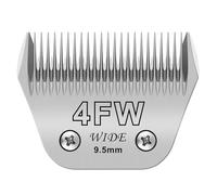 Lama larga per la maggior parte, compatibile con Andis, compatibile con Oster, Golden Turbo A5 A6, compatibile con Wahl, tosatrici KM per la cura di cani, pecore, cavalli e maiali(4FW 1pcs)