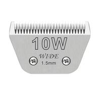 Lama larga per la maggior parte, compatibile con Andis, compatibile con Oster, Golden Turbo A5 A6, compatibile con Wahl, tosatrici KM per la cura di cani, pecore, cavalli e maiali(10W 1pcs)