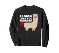 Lama Love You Valentines Llama Felpa