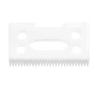 Lama mobile di ricambio per tagliacapelli professionale, regolabile, in ceramica, compatibile con tagliacapelli Wahl 5 Star Super Taper Magic Clip 8504 1919 8148 (bianco, 1)