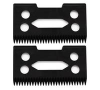Lama mobile di ricambio professionale regolabile per tagliacapelli, in ceramica, compatibile con tagliacapelli Wahl 5 Star Super Taper Magic Clip 8504 1919 8148 (nero, 2)