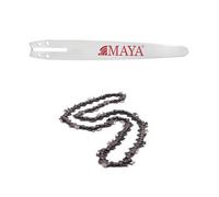 LAMA MOTOSEGA 25CM -CARVING- 60 MAGLIE PER CATENA 1/4" LP + CATENA